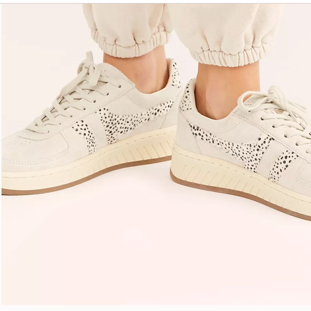 Free People Gola Grandslam Suede Safari Sneakers Size 5